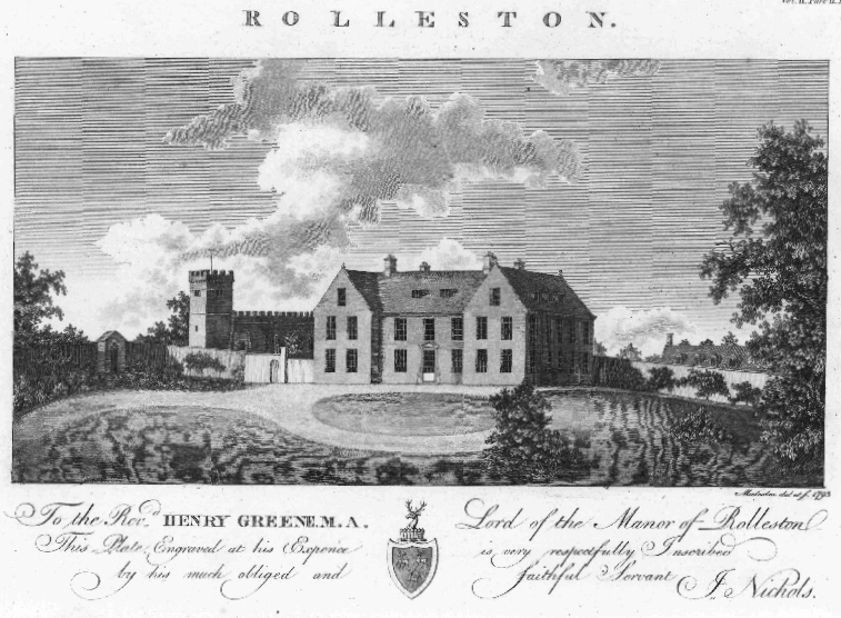 Rolleston Church Leicestershire 1793