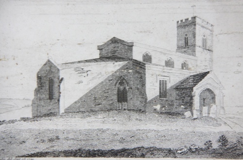 Saddington Church late 18th Century