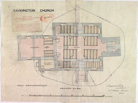 Saddington Church Plan